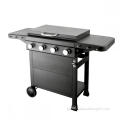 Flat Gas Grill 4 Burner Outdoor Flat Top Grill Supplier